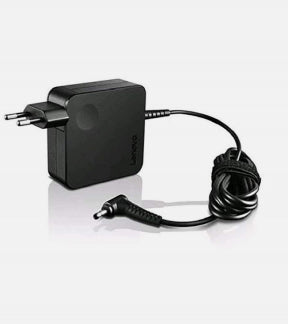 Lenovo Gx20K78585 65W Laptop Adapter/Charger with Power Cord for Select Models (Round Pin), Black